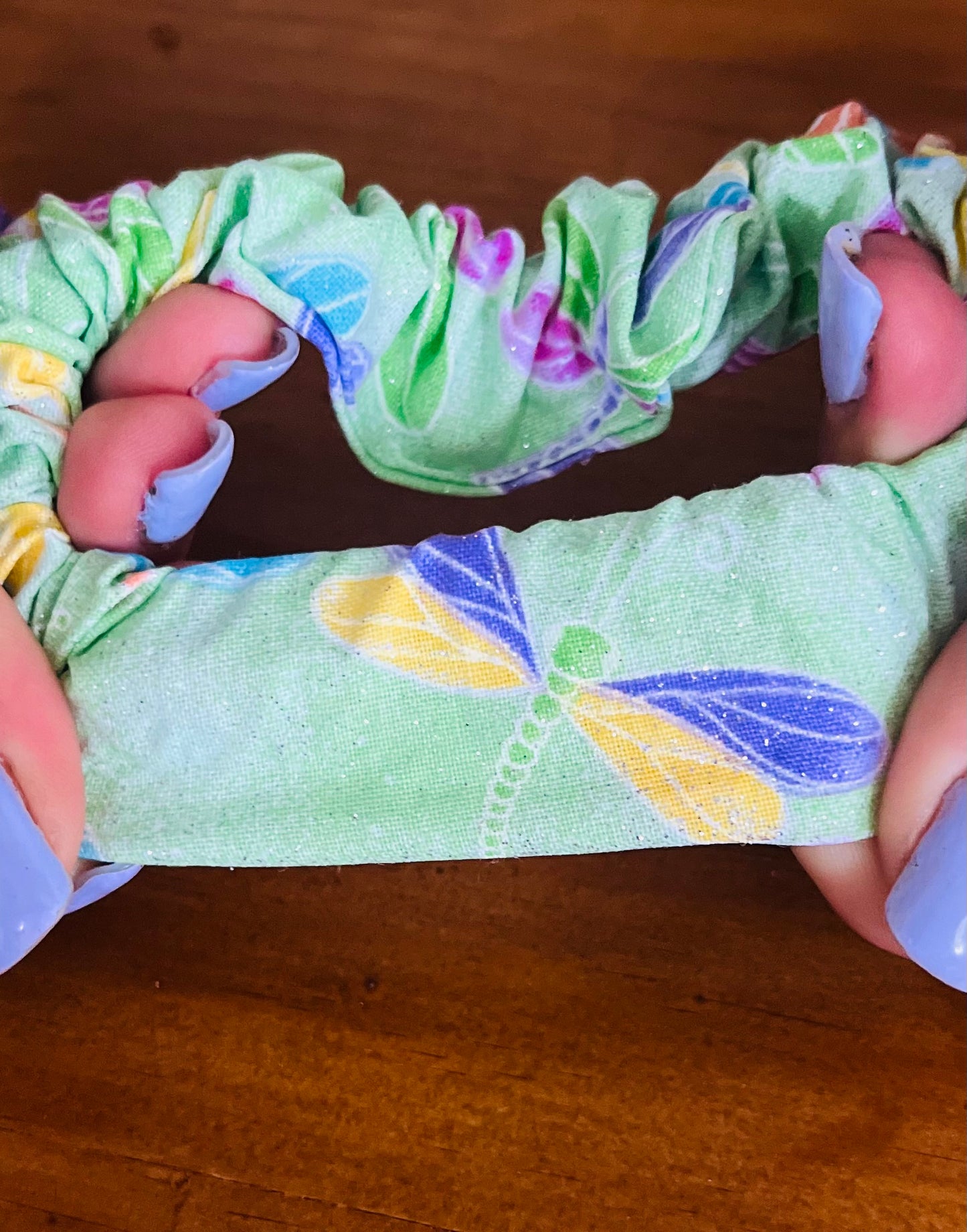 Dragon Fly Days Scrunchie