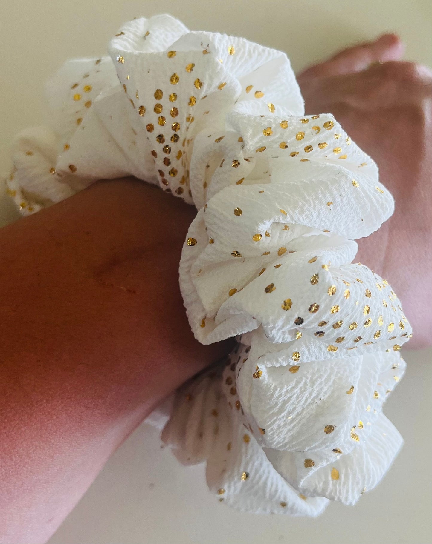 All That Glitters Scrunchie