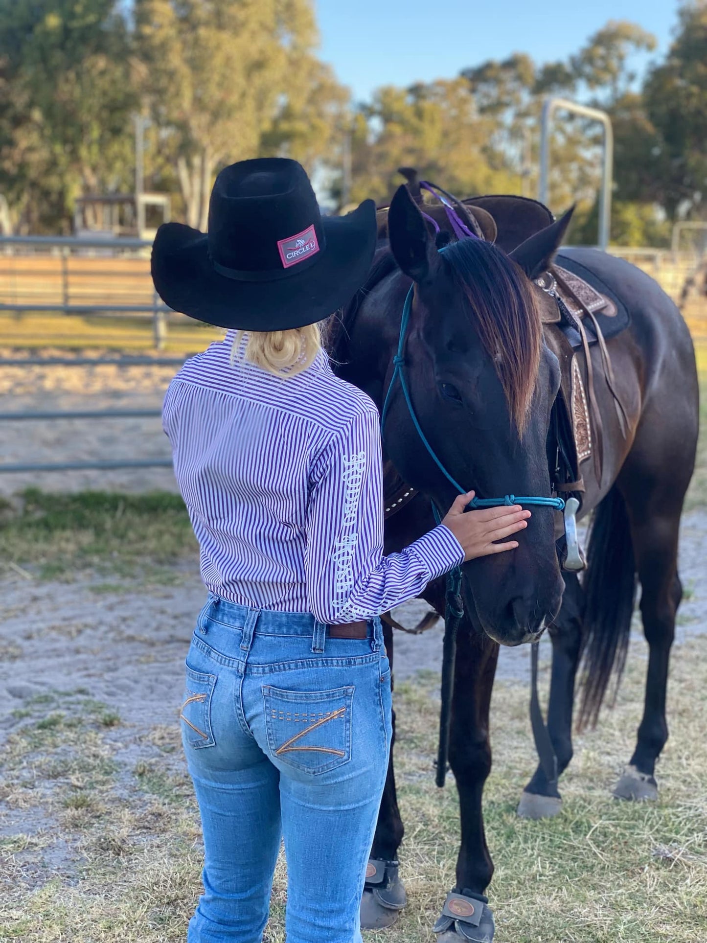 Ladies Stripe Arena Shirt