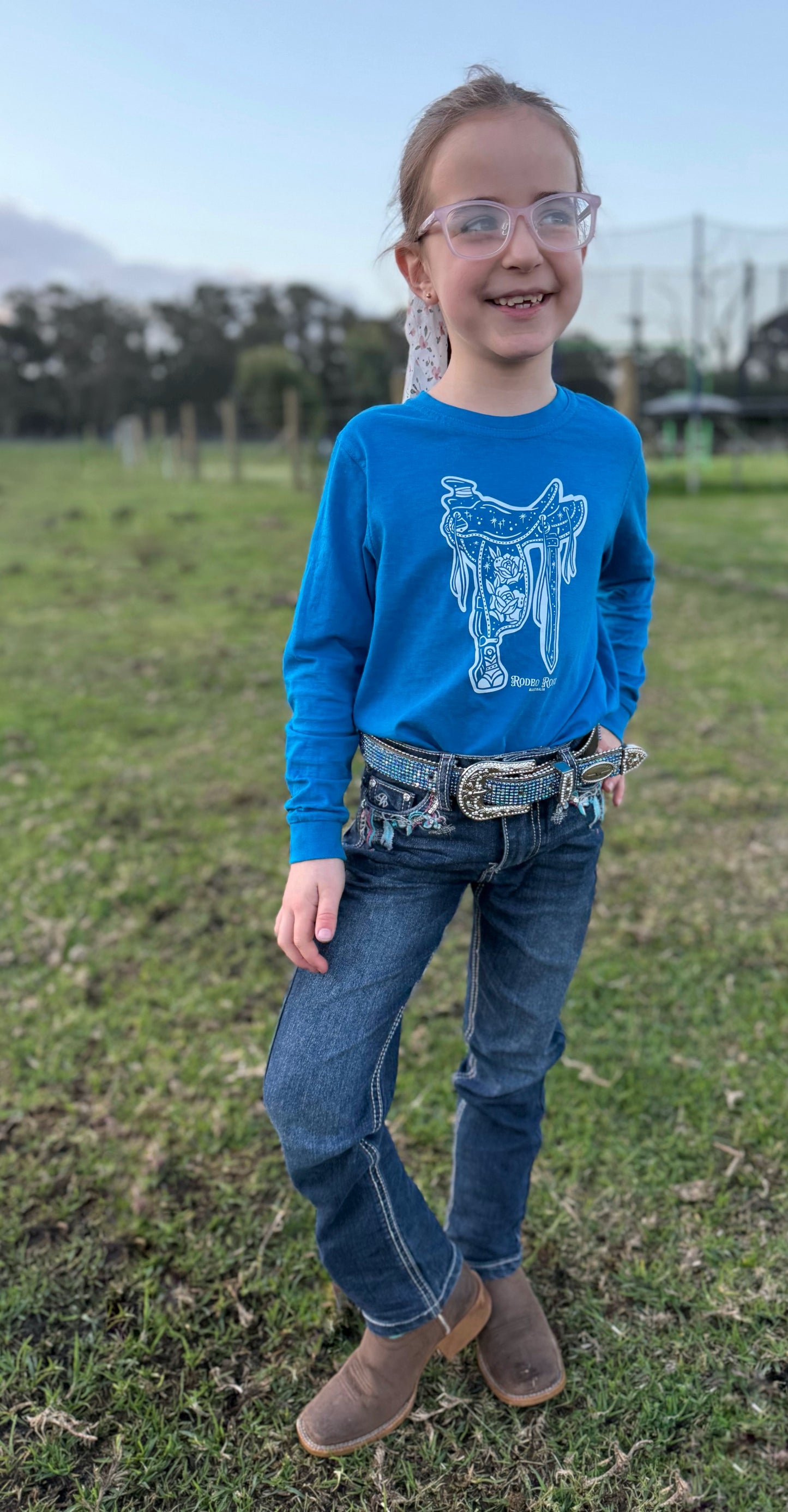 Sadie Long Sleeve Kids Tee