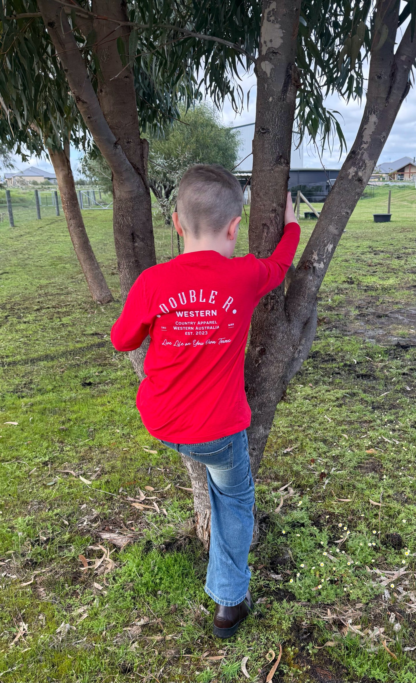 Luke Long Sleeve Kids Tee