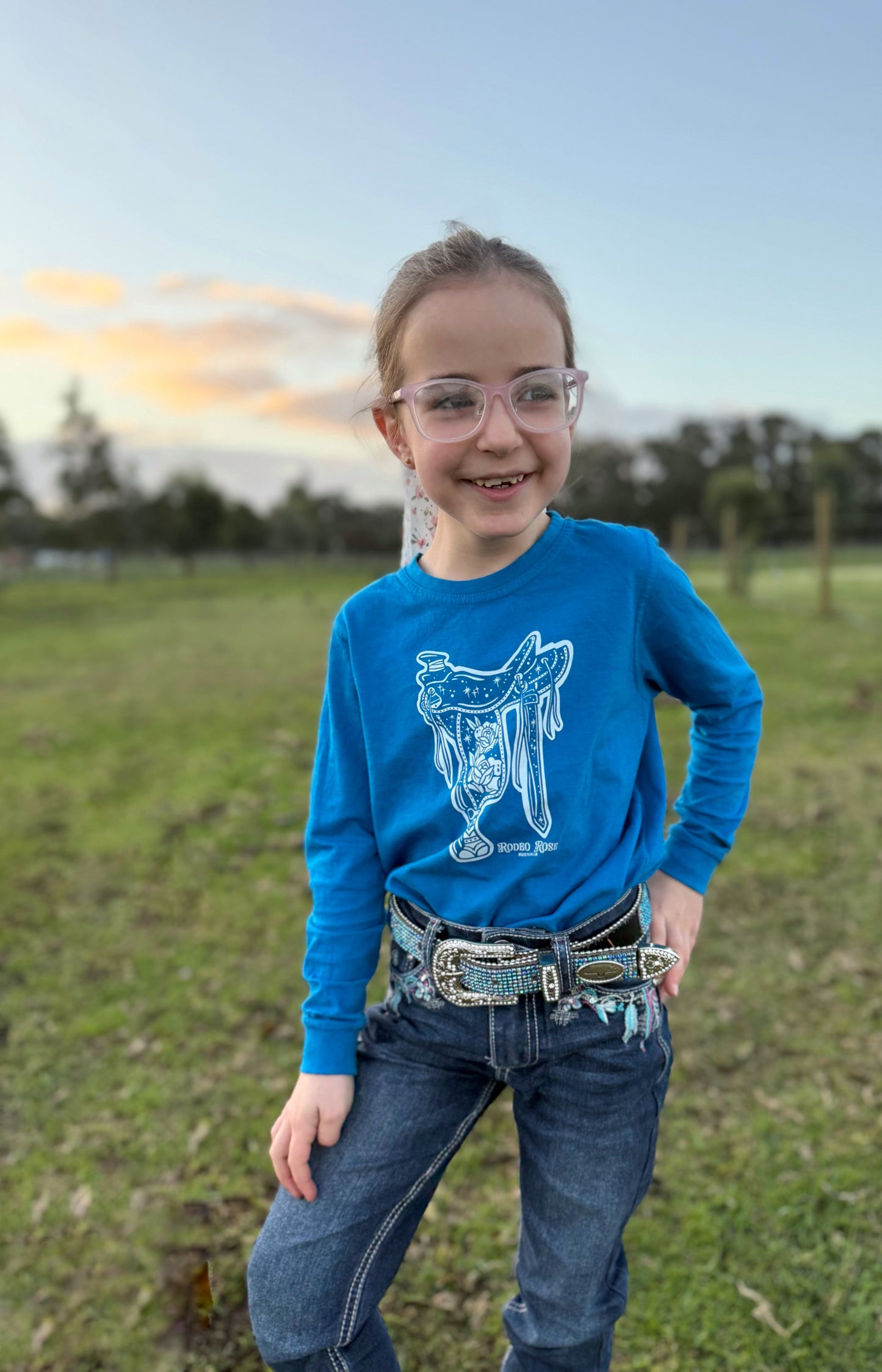 Sadie Long Sleeve Kids Tee
