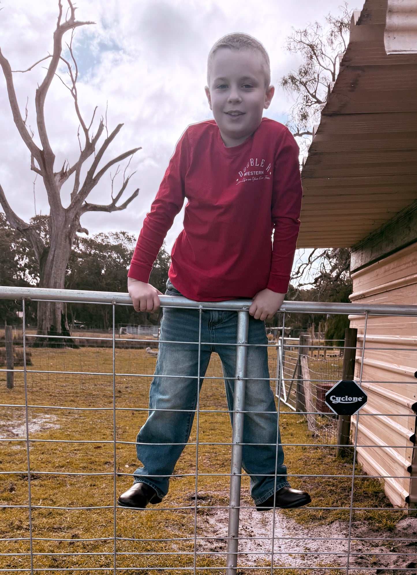 Luke Long Sleeve Kids Tee