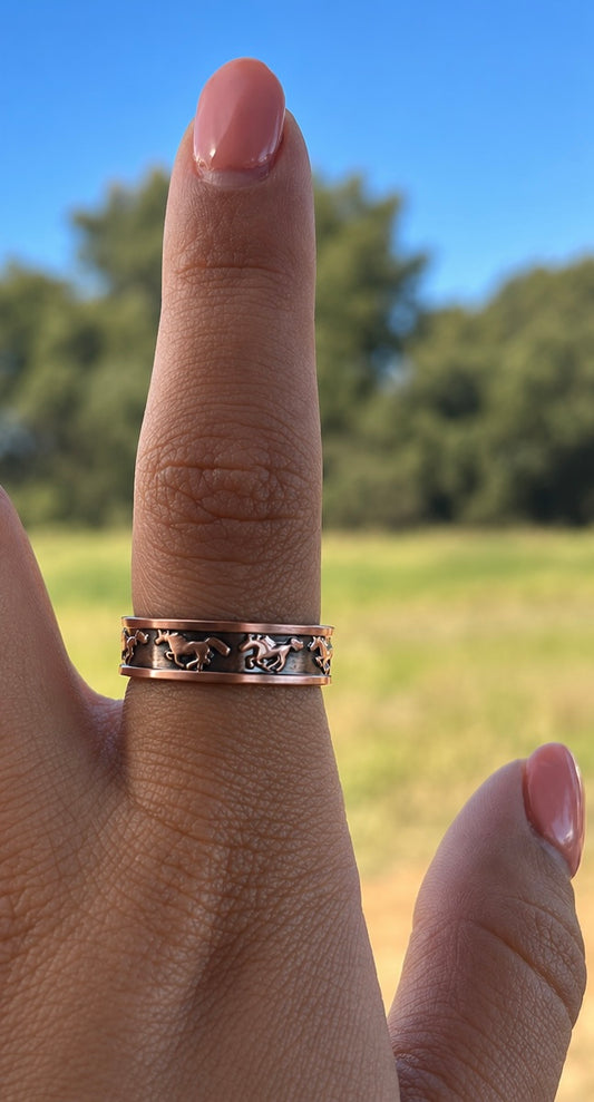 Stockyard Copper Ring