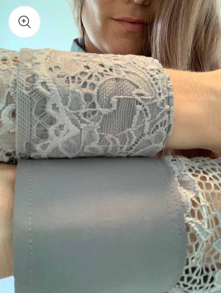 Lorna 1/2 Lace Western Shirt