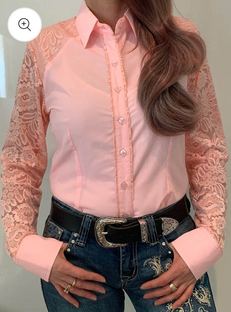 Airlea 1/2 Lace Western Shirt