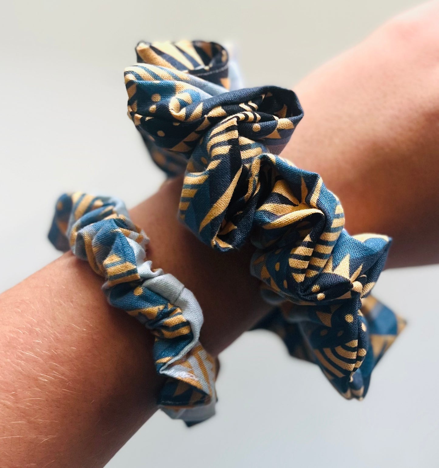 Aztec Eagle Scrunchie