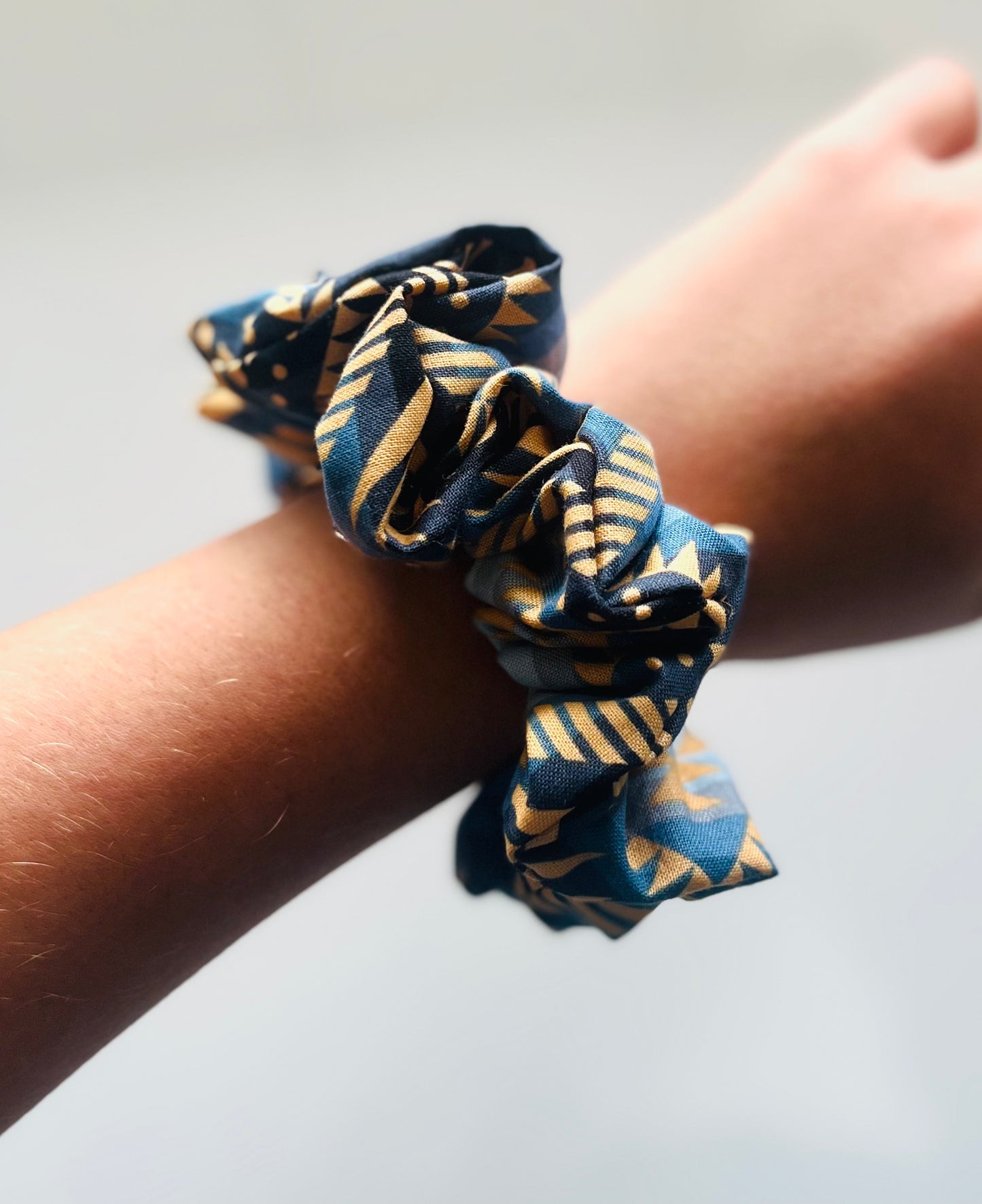 Aztec Eagle Scrunchie