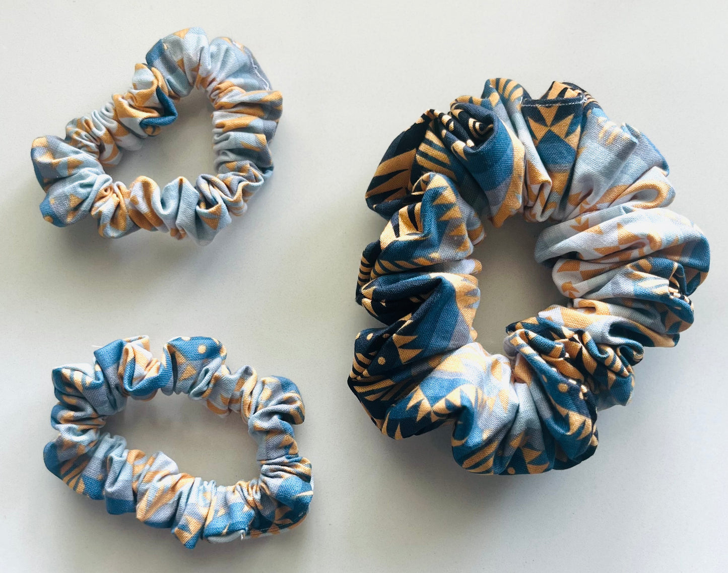 Aztec Eagle Scrunchie