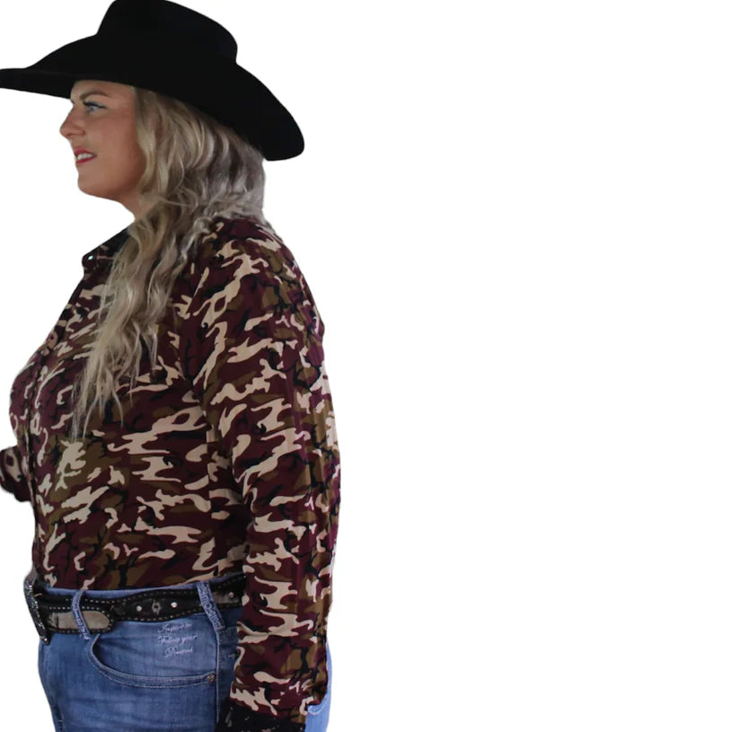 Camo Western Shirt