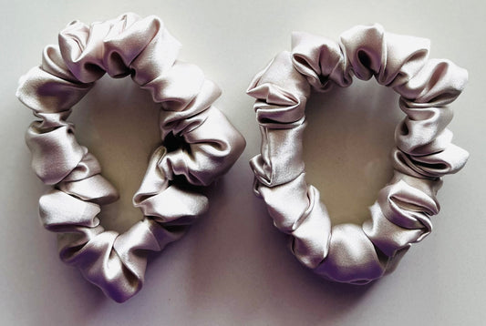 Moonlight Satin Scrunchie