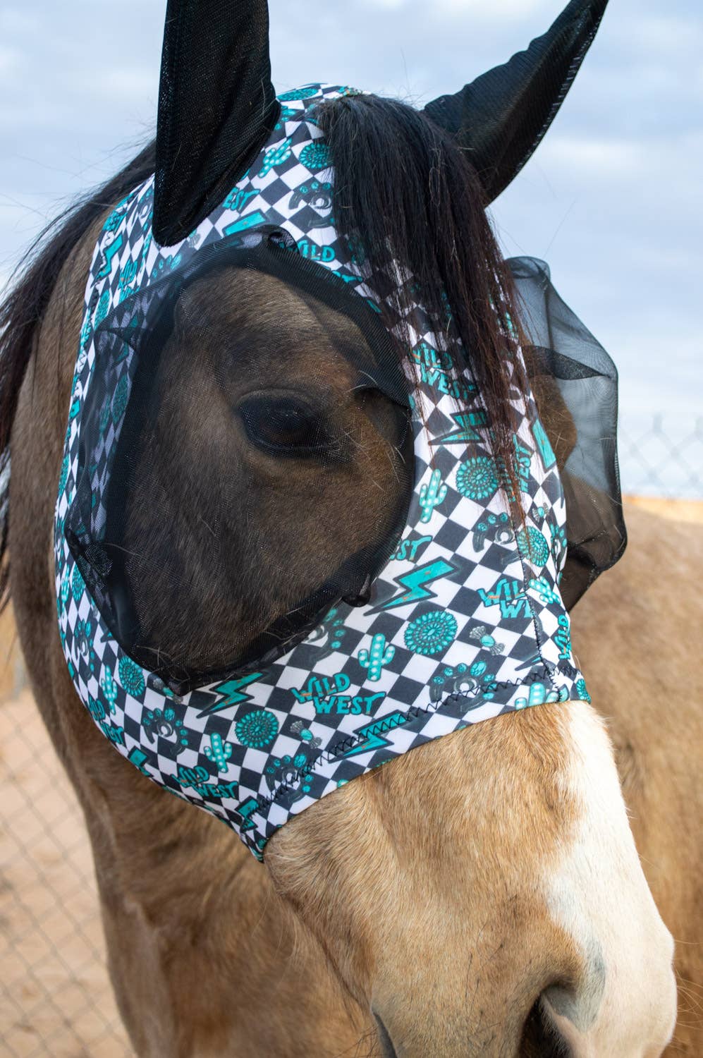 Lycra Fly Mask/Fly Veil