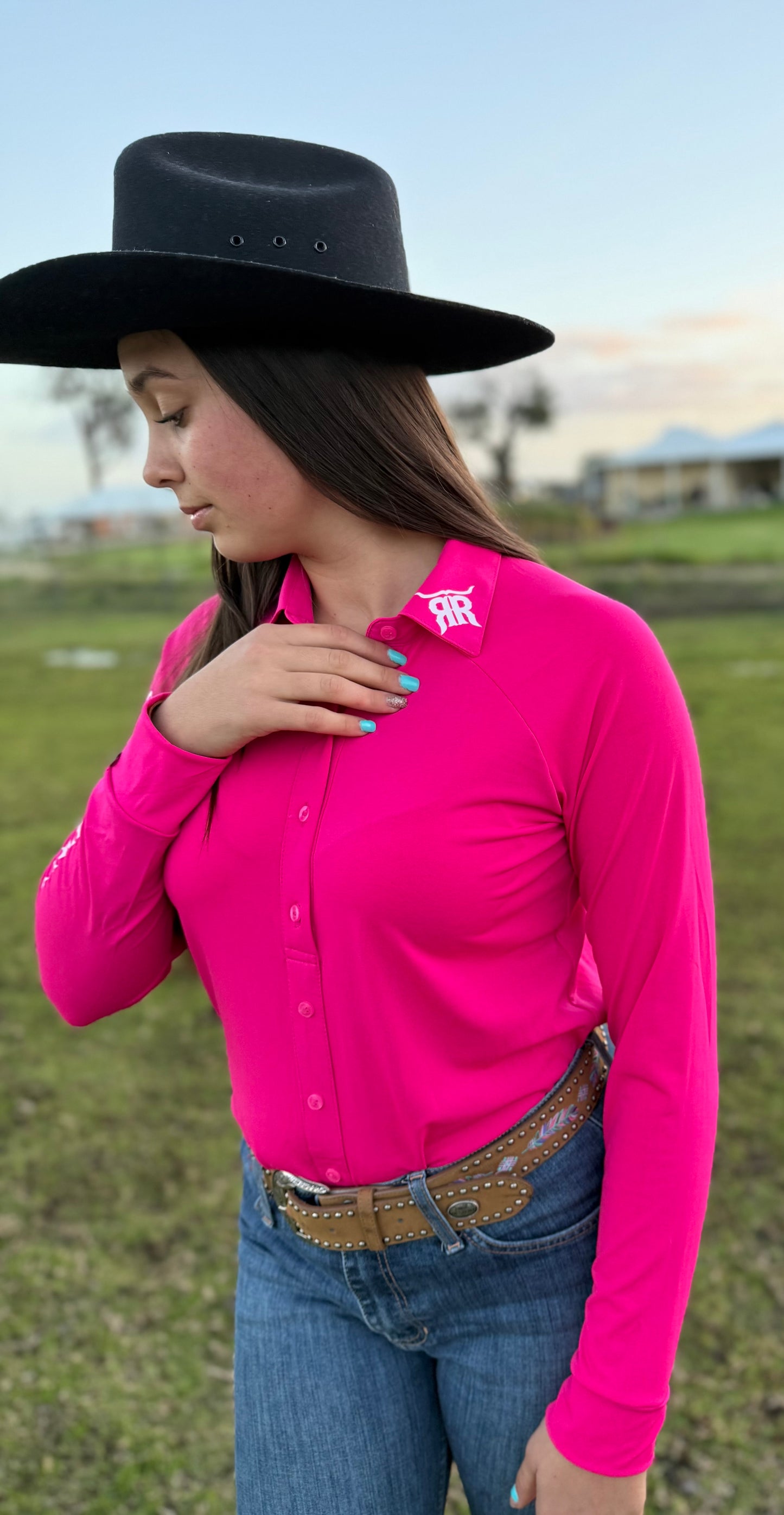 Rose Stretch Arena Shirt