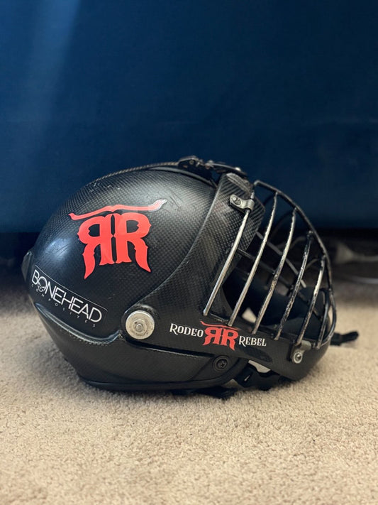 Rodeo Rebel Helmet Decal