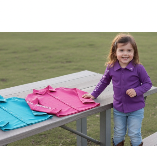 Kids Rose Stretch Arena Shirt