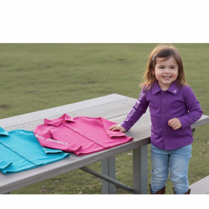 Kids Rose Stretch Arena Shirt