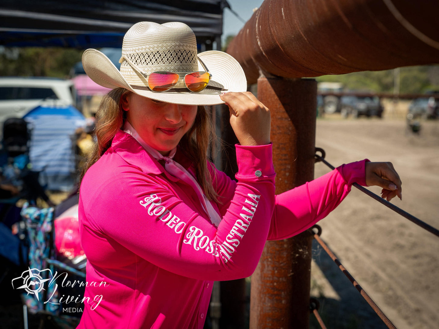 Rose Stretch Arena Shirt