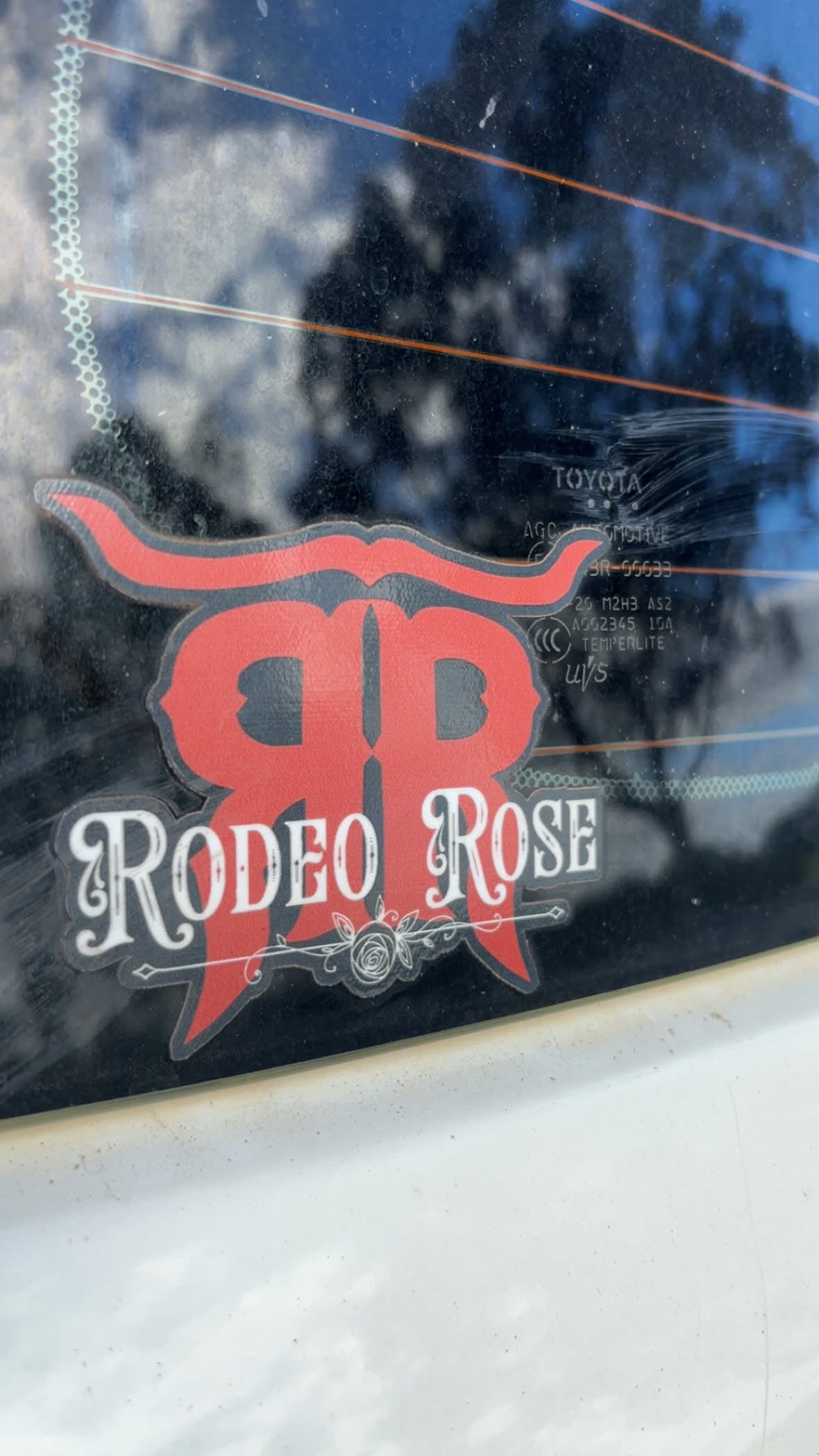 Rodeo Rose Australia Sticker
