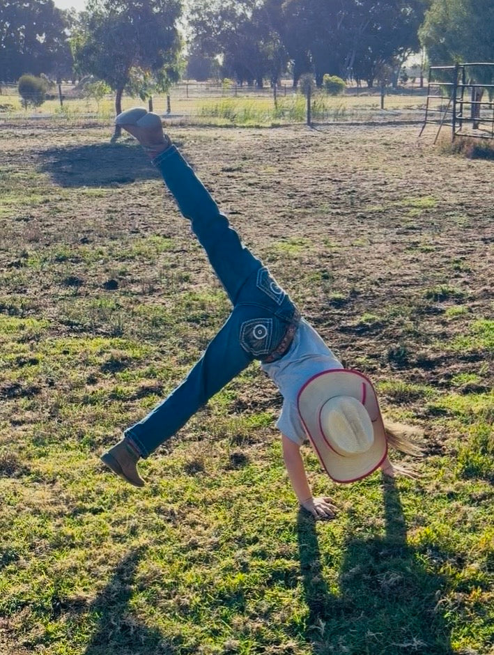 Outback Supply Kids Bling Jeans