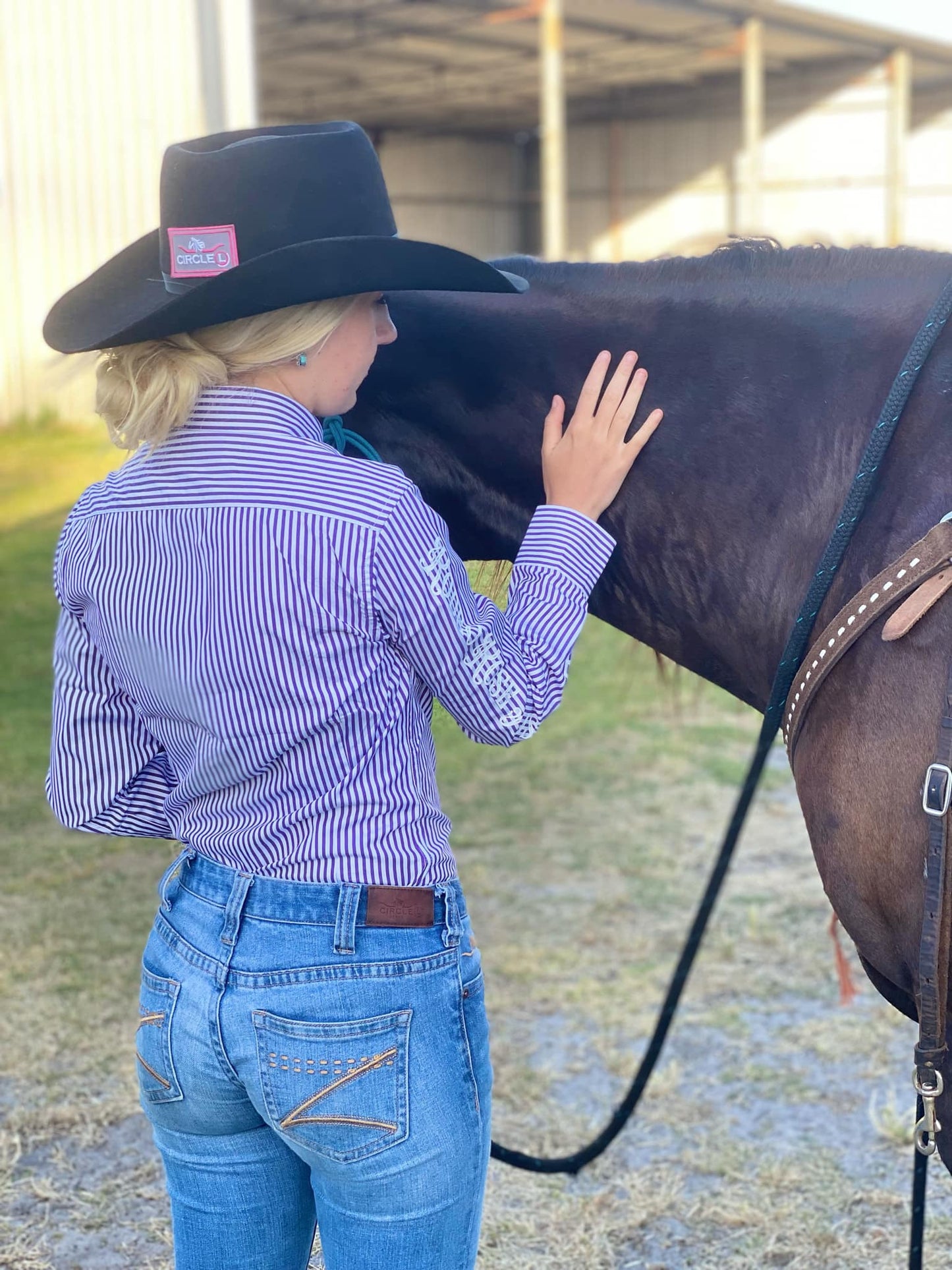 Ladies Stripe Arena Shirt