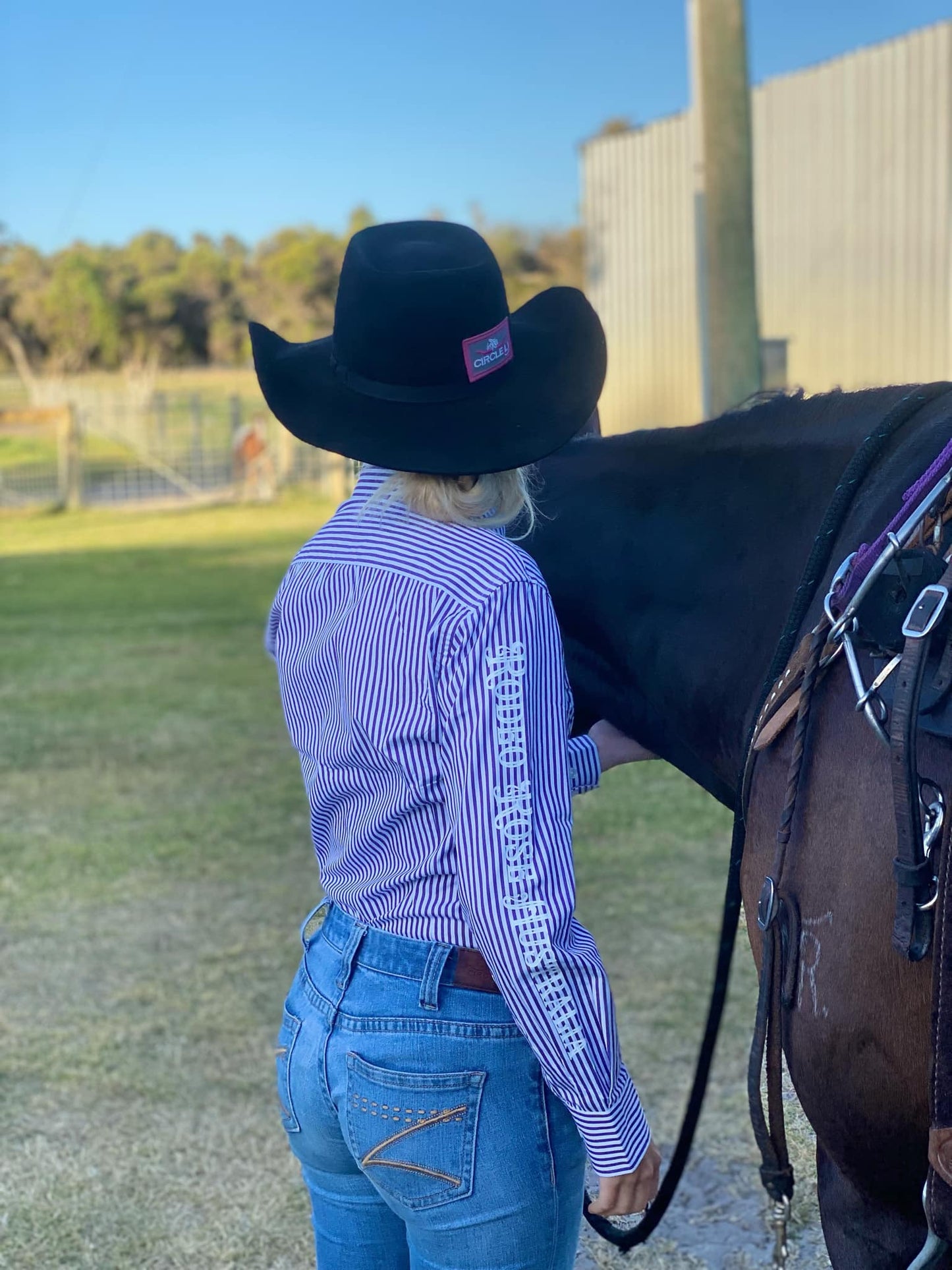 Ladies Stripe Arena Shirt