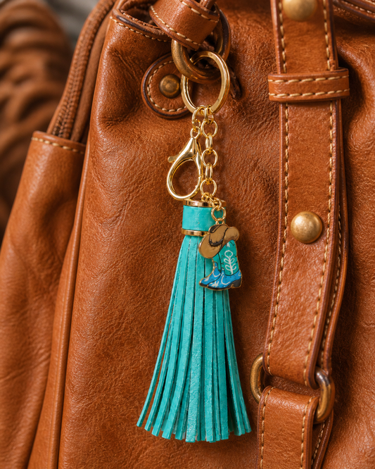 Lucky Boots Key Chain