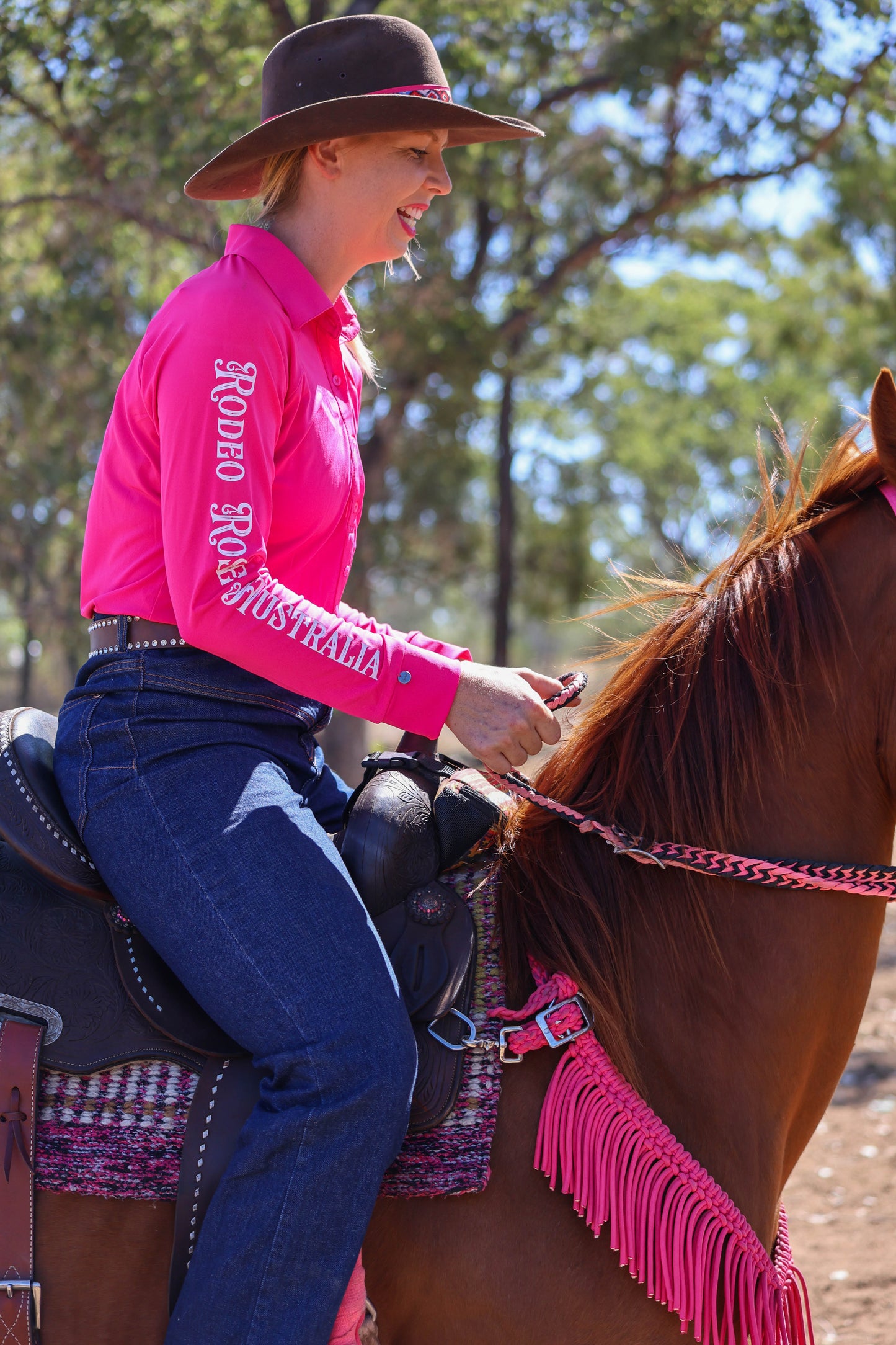 Rose Stretch Arena Shirt