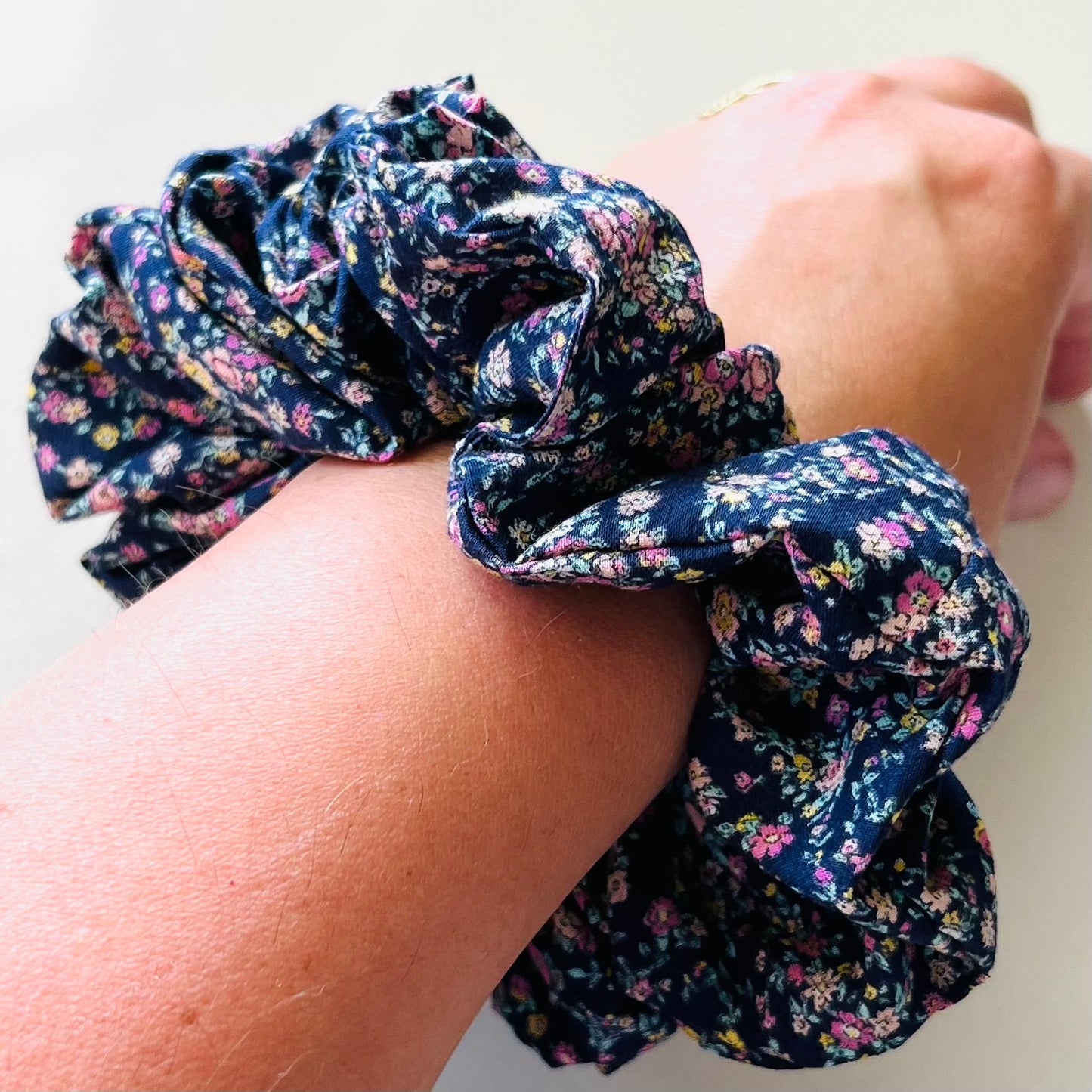 Paisley Flowers Scrunchie