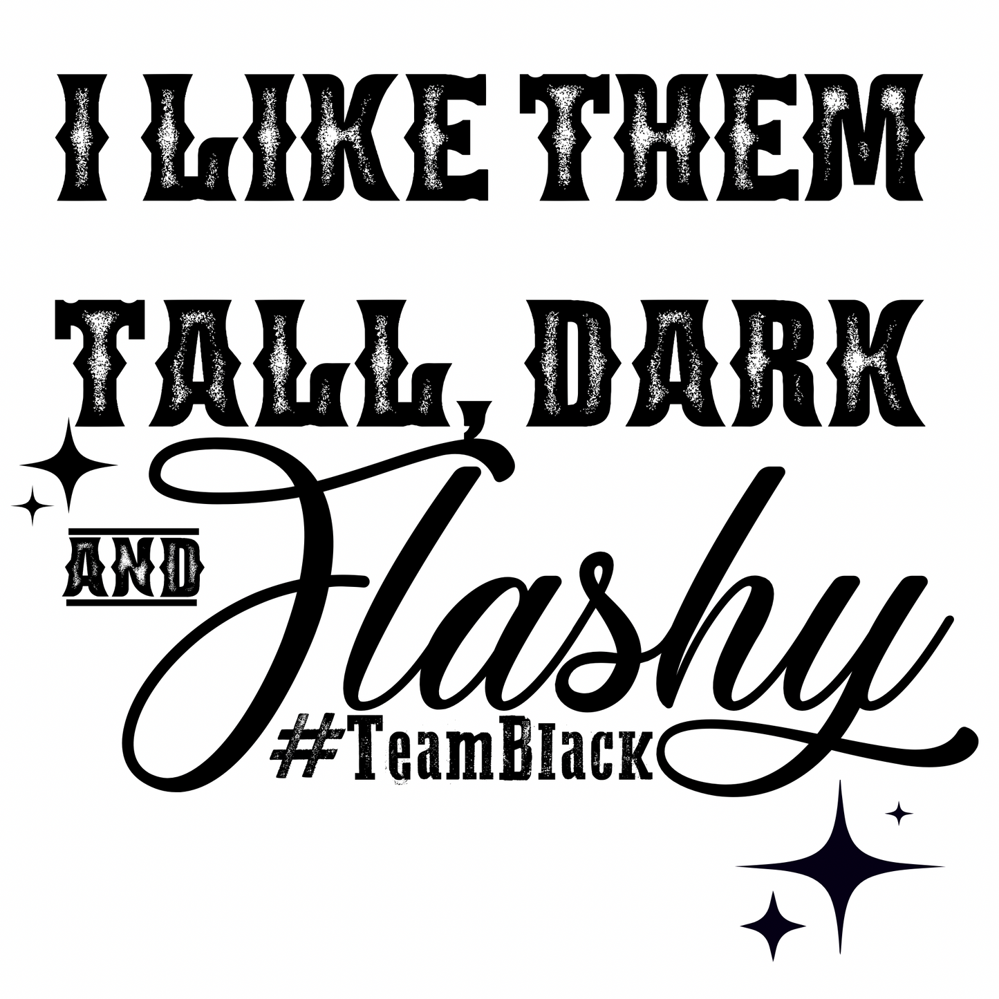 Team Black Boxy Crop Tee