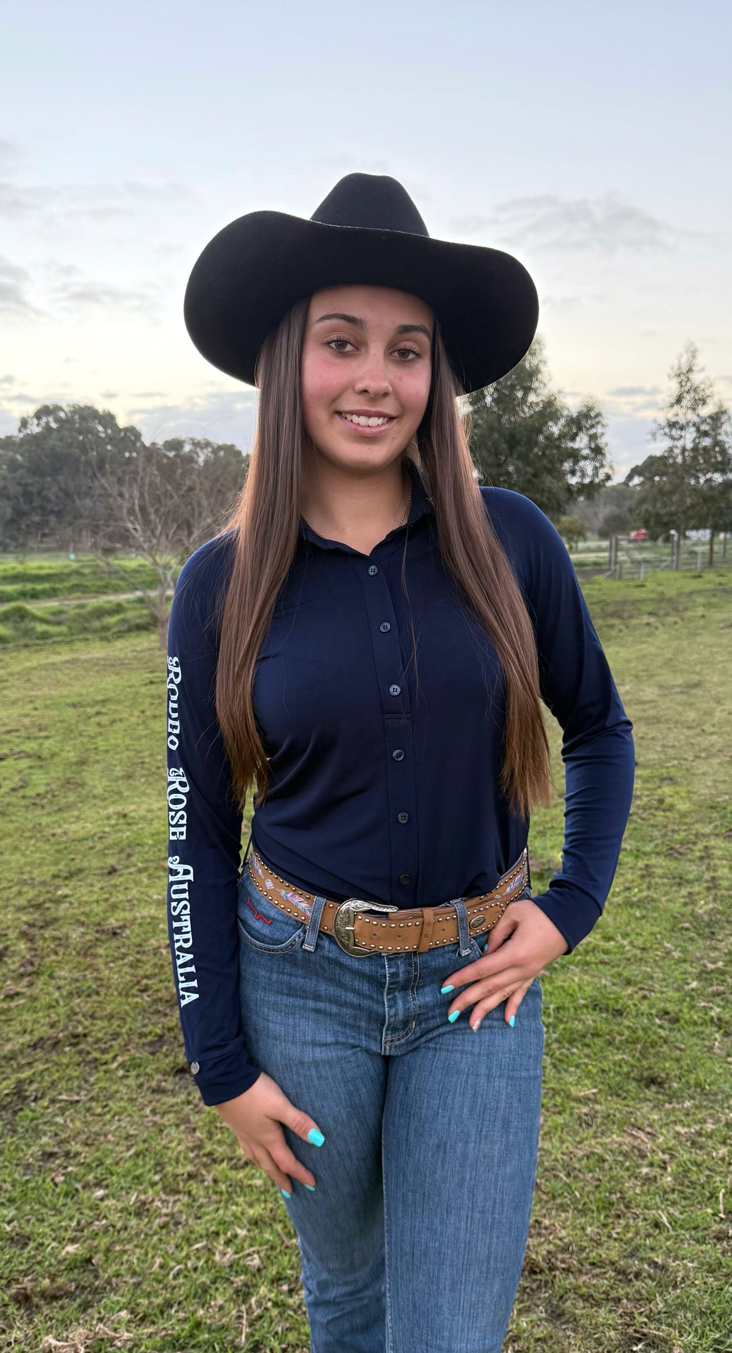 Rose Stretch Arena Shirt