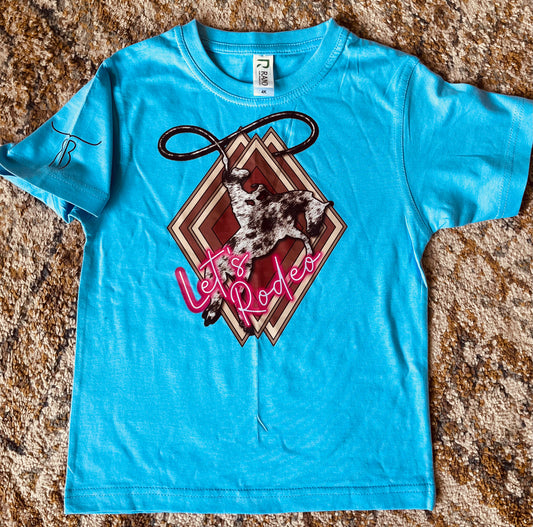 Lets Rodeo Kids Tee