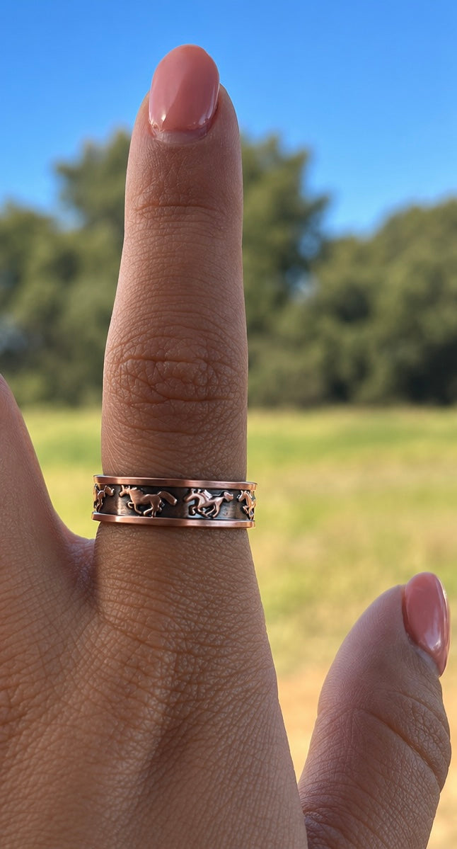 Stockyard Copper Ring