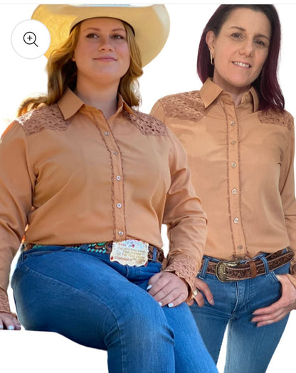Jess Tan Broderie Western Shirt