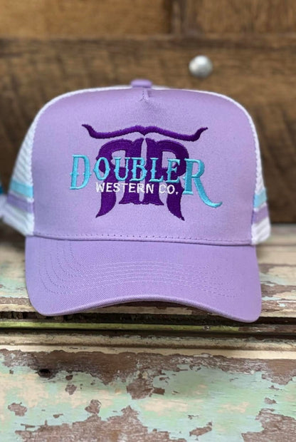 Double R Western Co Trucker Cap Ponytail Style