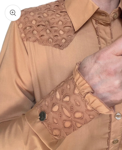 Jess Tan Broderie Western Shirt