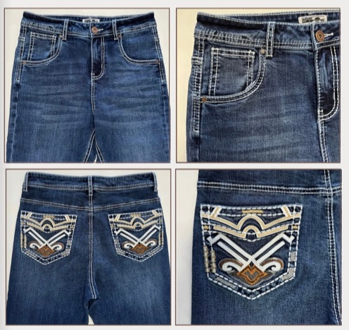 Outback Supply Kids Bling Jeans