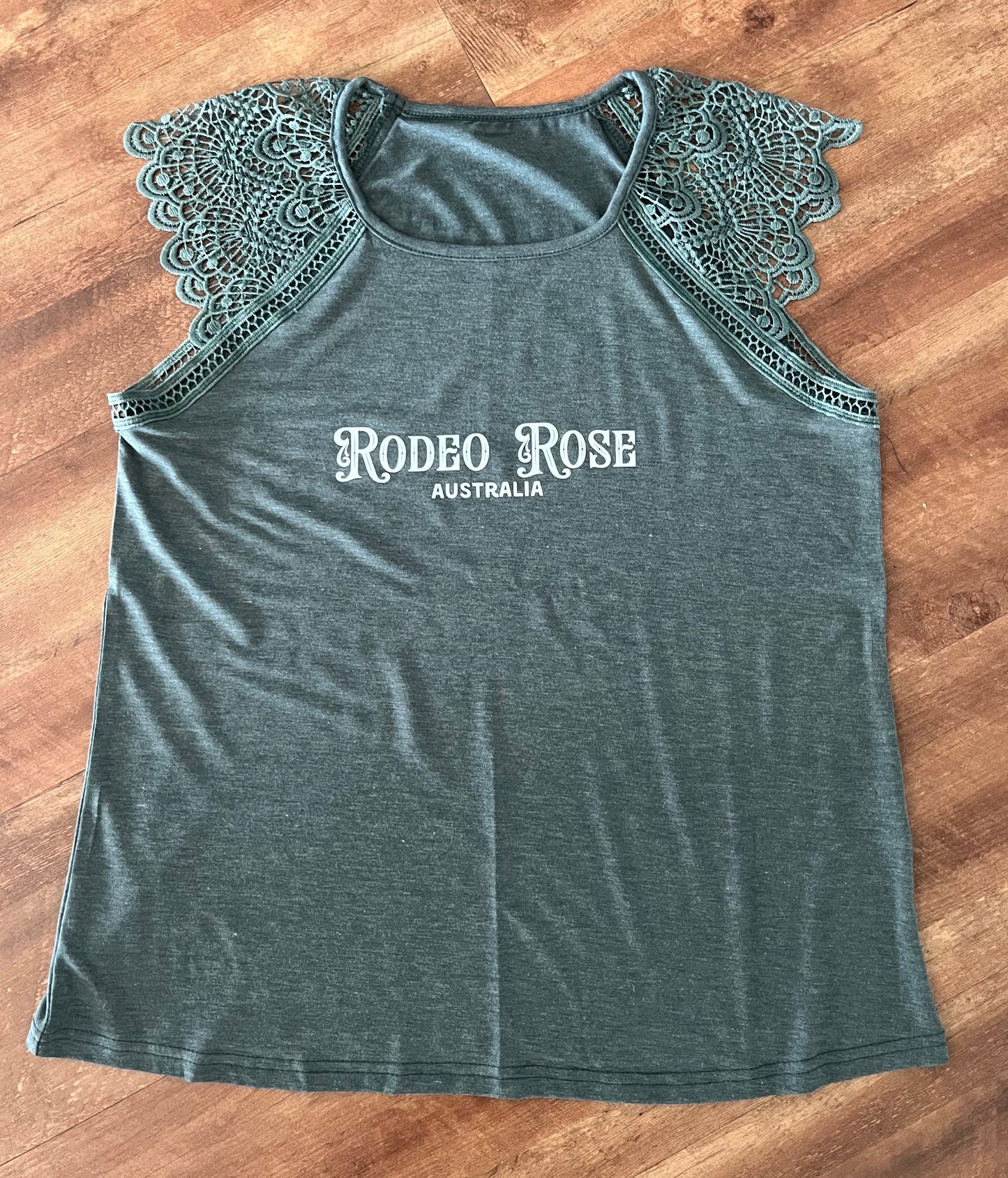 Rodeo Rose Lace Detail