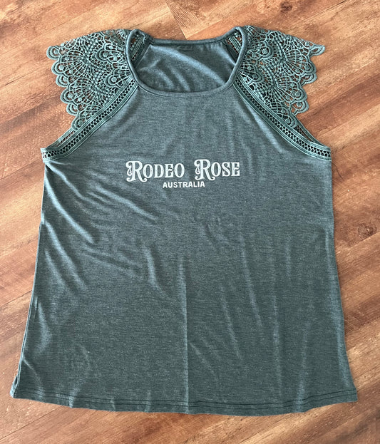 Rodeo Rose Lace Detail