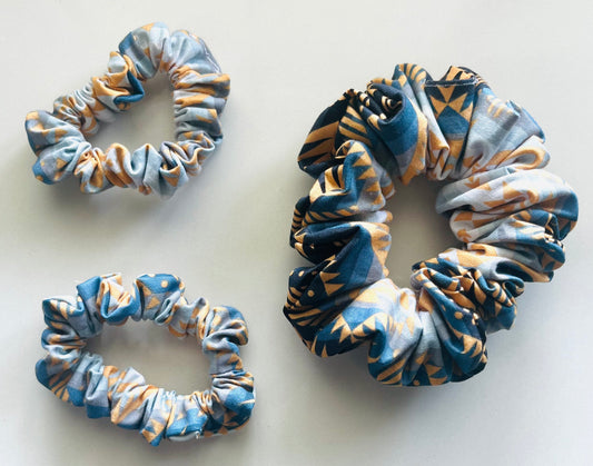 Aztec Eagle Scrunchie