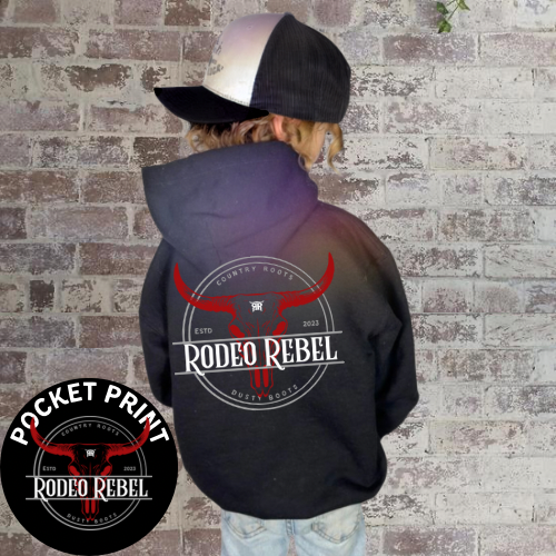 Rodeo Rebel Kids Hoodie