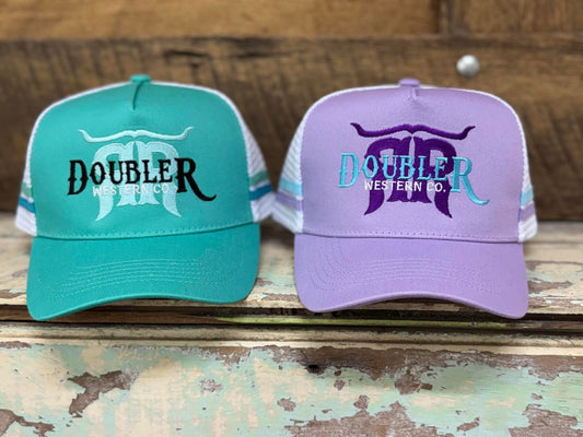 Double R Western Co Trucker Cap Ponytail Style
