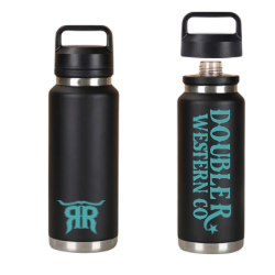 Double R Western Co. Metal Drink Bottle