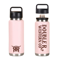 Double R Western Co. Metal Drink Bottle