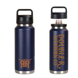 Double R Western Co. Metal Drink Bottle