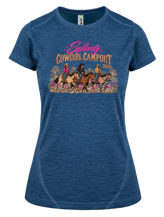 King Saddle Co - 2026 Spring Cowgirl Campout Tee