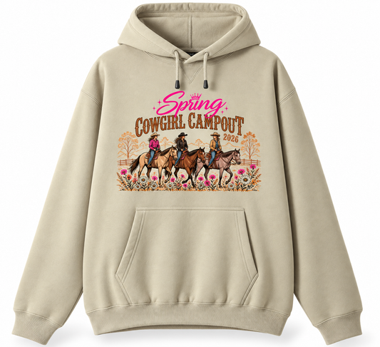 King Saddle Co - 2026 Spring Cowgirl Campout Jumper & Hoodie