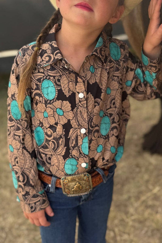 Mini Tattoos On This Town Pearl Snap