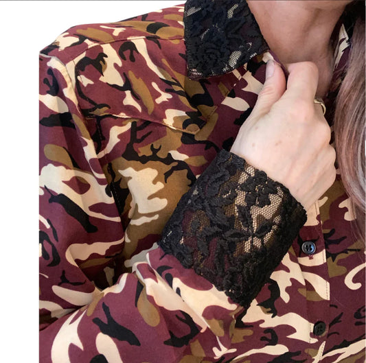 Camo Western Shirt